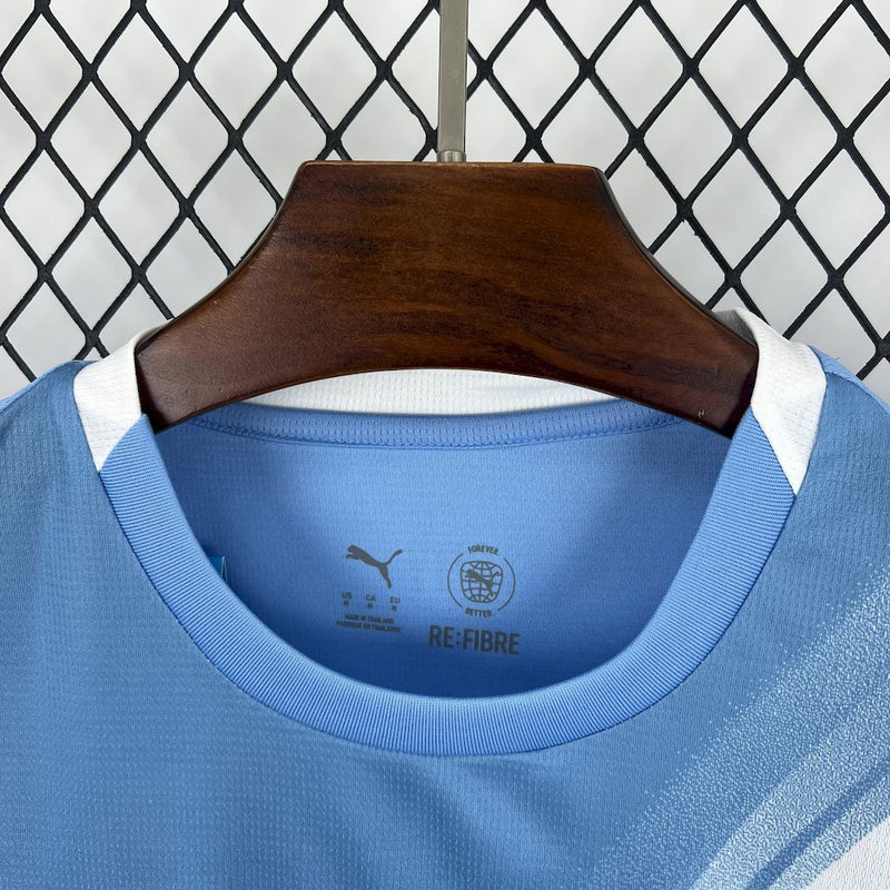 Camisa Feminina Oficial do Manchester City 25/26 - Baby Look