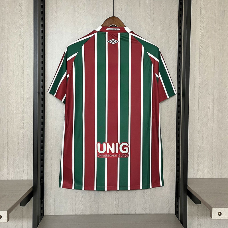Camisa Oficial do Fluminense 25/26 Versão Torcedor - Completa com Patrocínios