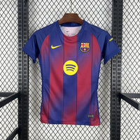 Camisa Feminina Oficial do Barcelona 25/26 - Baby Look