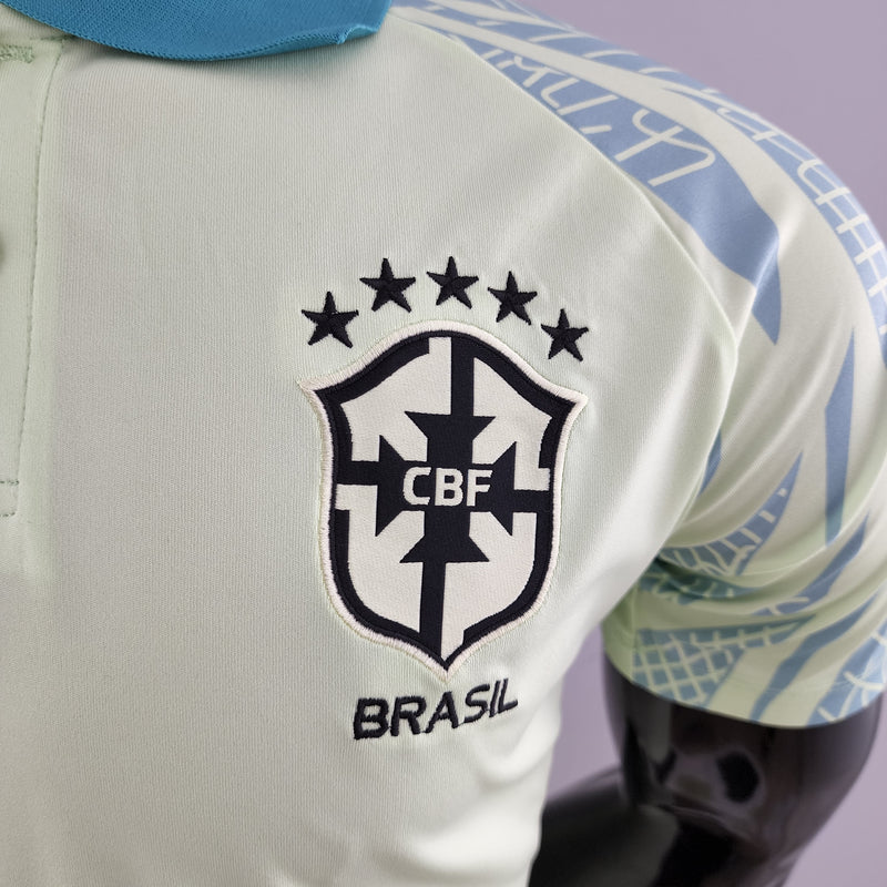 Camisa Oficial do Brasil 22/23 Versão Torcedor - Polo