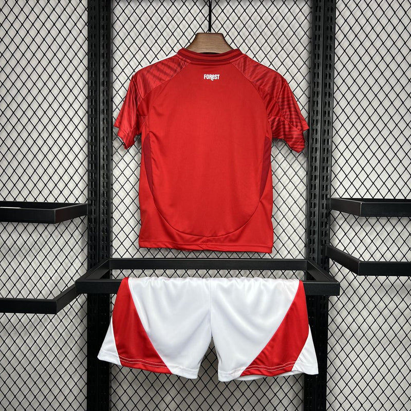 Conjunto Infantil Oficial do Nottingham Forest 24/25 - Kids