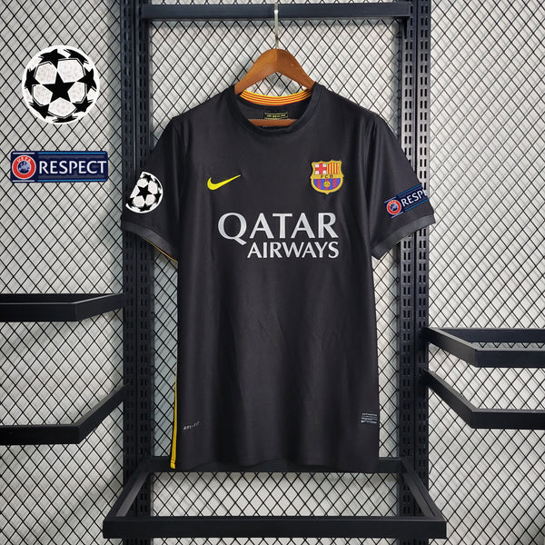 Camisa Retrô do Barcelona 2013/2014 - Champions League