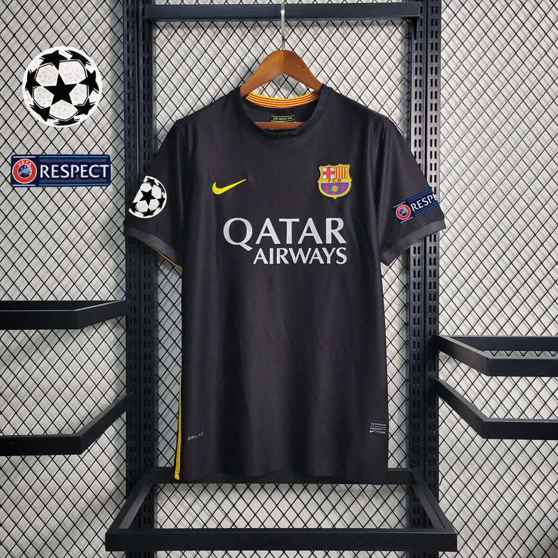 Camisa Retrô do Barcelona 2013/2014 - Champions League