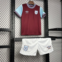 Conjunto Infantil Oficial do West Ham 24/25 - Kids