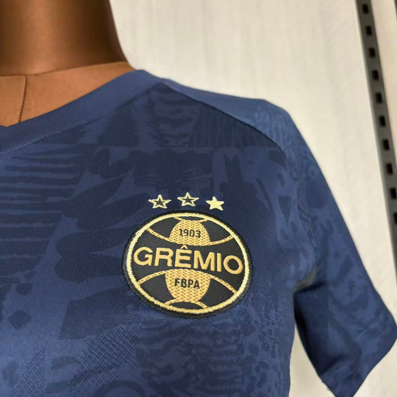 Camisa 3 Oficial do Grêmio 25/26 - Baby Look
