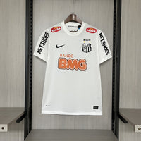 Camisa Retrô do Santos 2011/2012 Versão Retrô - Completa com Patrocínios