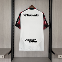 Camisa 2 Oficial do CR Flamengo 25/26 Versão Torcedor - Completa com Patrocínios