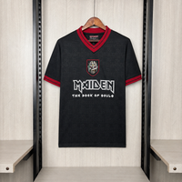 Camisa Retrô do West Ham x Iron Maden 2016