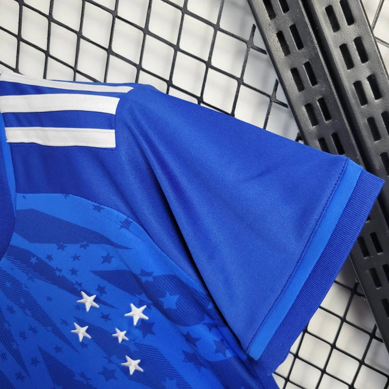 Camisa Femininia Oficial do Cruzeiro 24/25 - Baby Look
