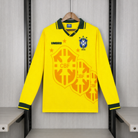 Camisa Retrô do Brasil 1994 - Manga Longa
