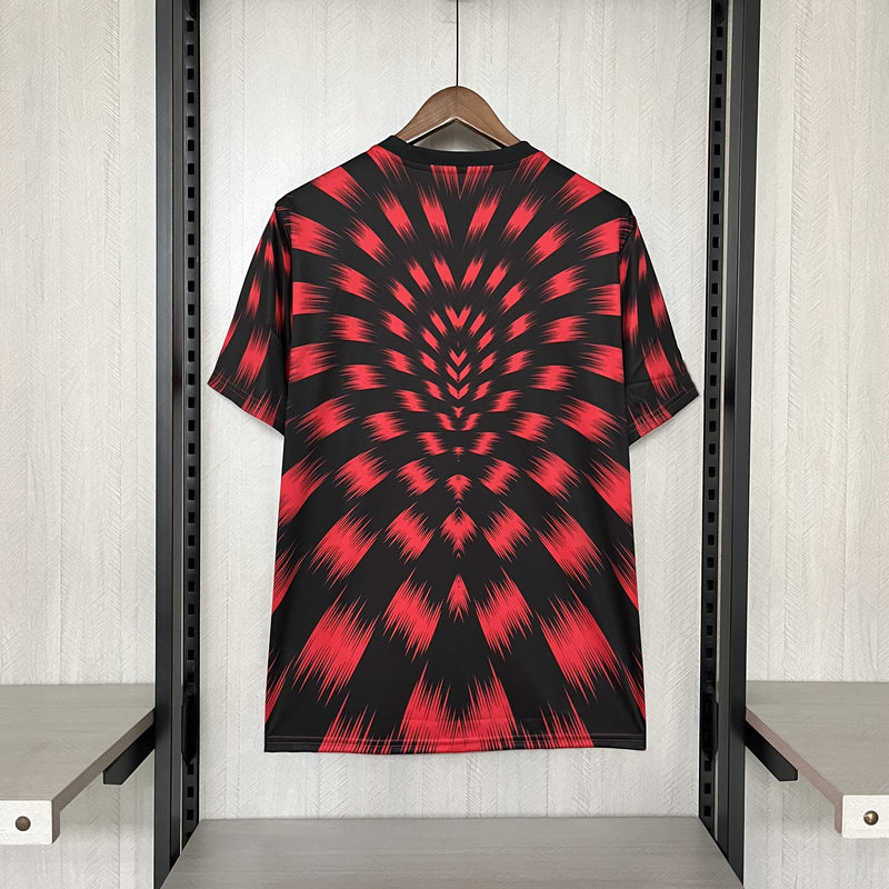 Camisa Oficial do CR Flamengo 25/26 Pré Jogo - Pacth Campeão
