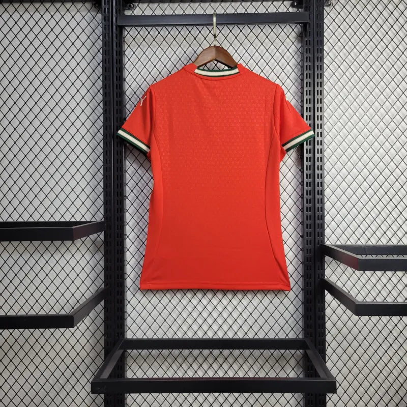 Camisa Feminina Oficial de Portugal 25/26 - Baby Look