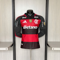 Camisa Oficial do CR Flamengo 26/27 - Completa com Patrocínios (+Pacths Libertadores Completos)