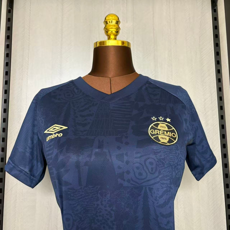 Camisa 3 Oficial do Grêmio 25/26 - Baby Look