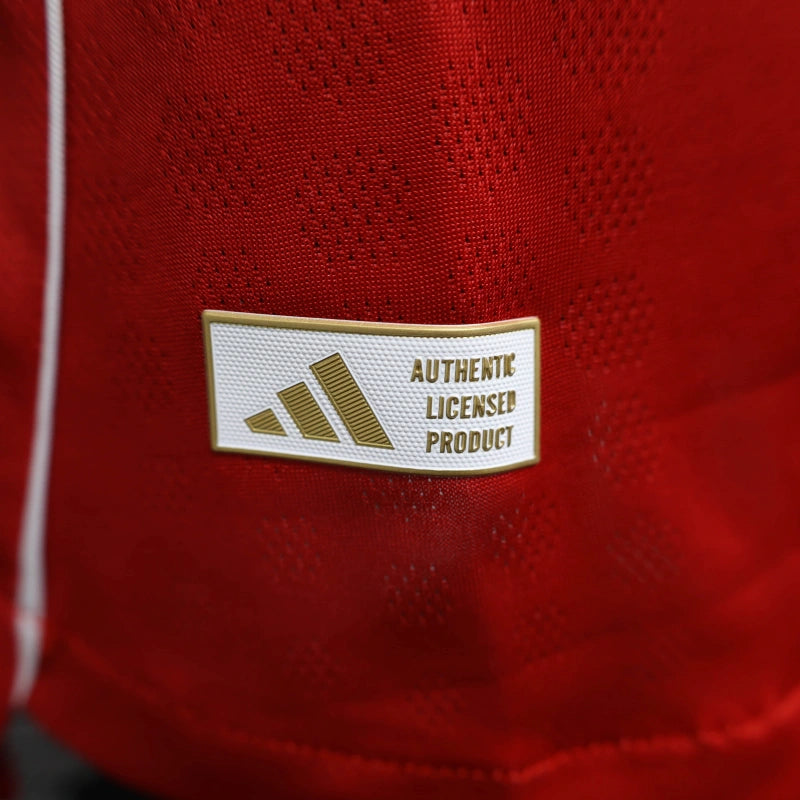 Camisa Oficial do Arsenal 25/26 - Versão Jogador