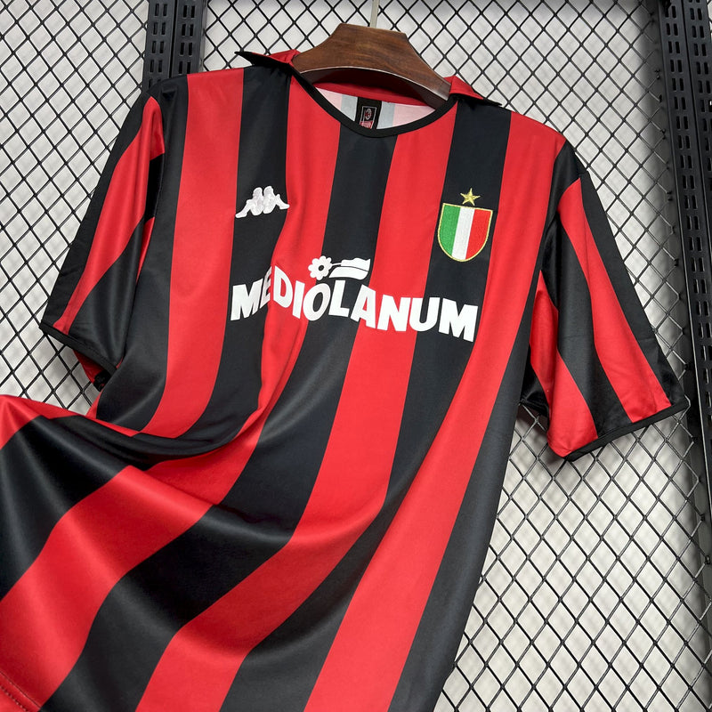 Camisa Retrô do Milan 1988/1989