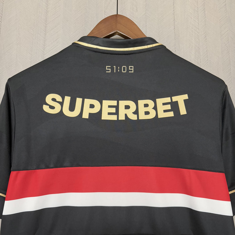 Camisa 3 Oficial do São Paulo 25/26 Versão Torcedor - Completa com Patrocínios