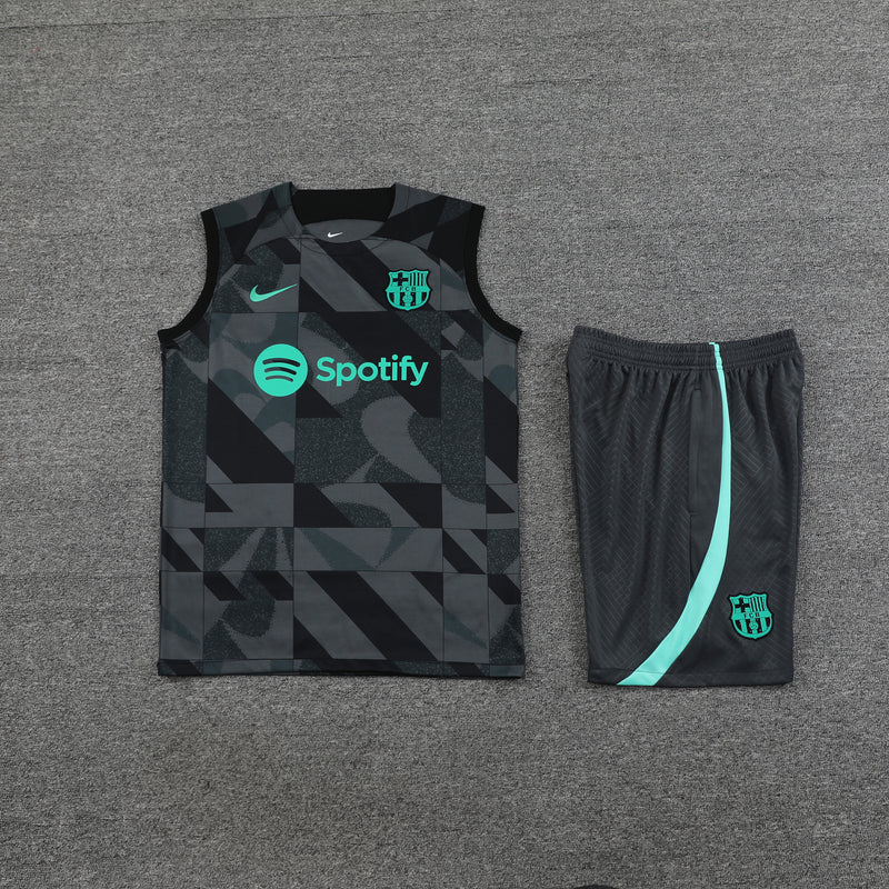Kit Oficial do Barcelona 24/25 - Treino