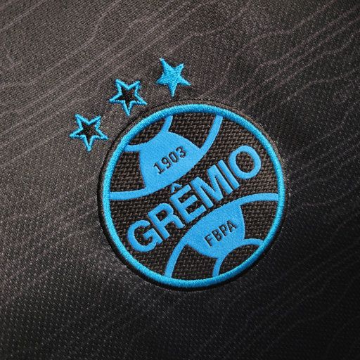 Camisa 3 Oficial do Grêmio 23/24 Versão Torcedor - Completa com Patrocínio