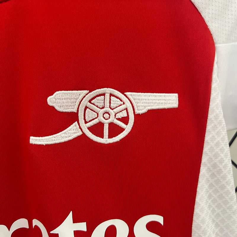 Conjunto Infantil Oficial do Arsenal 24/25 - Kids