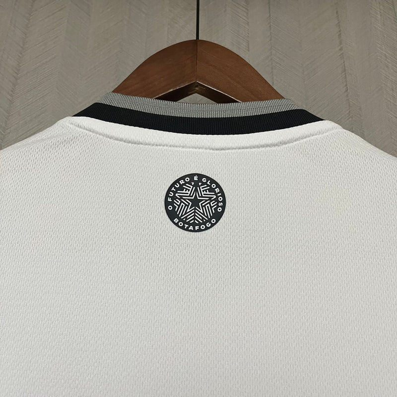 Camisa Oficial do Botafogo 24/25 Completa com Patrocínios - Campeão da Libertadores