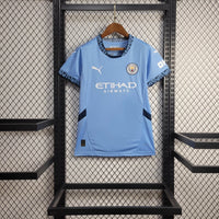 Camisa Feminina Oficial do Manchester City 24/25 - Baby Look