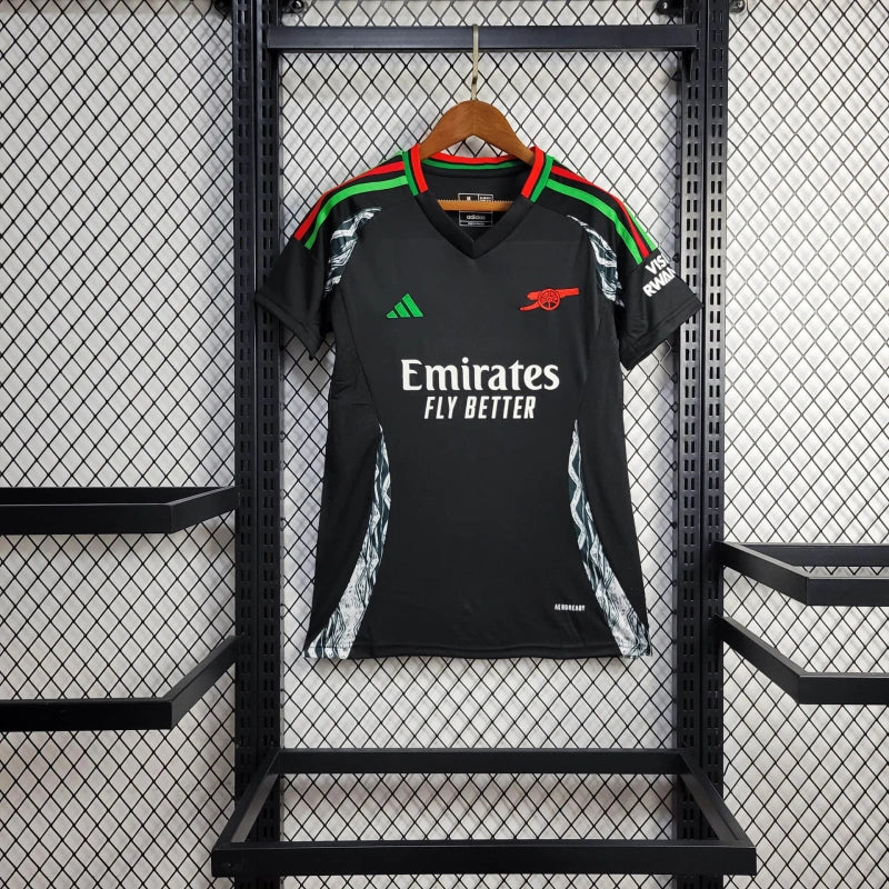 Camisa Feminina Oficial do Arsenal 24/25 - Baby Look