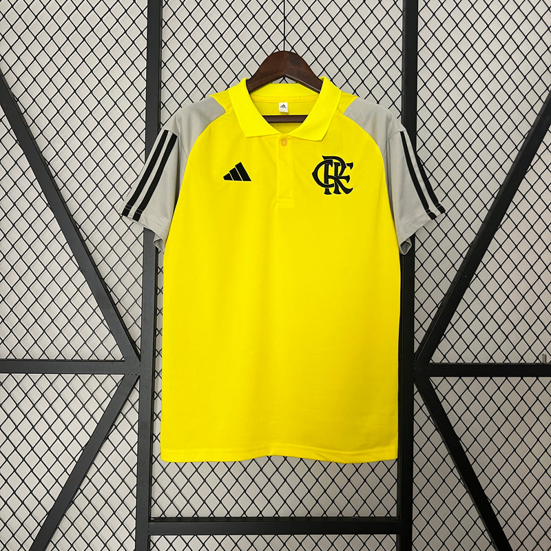 Camisa Oficial do CR Flamengo 24/25 Versão Torcedor - Treino Polo