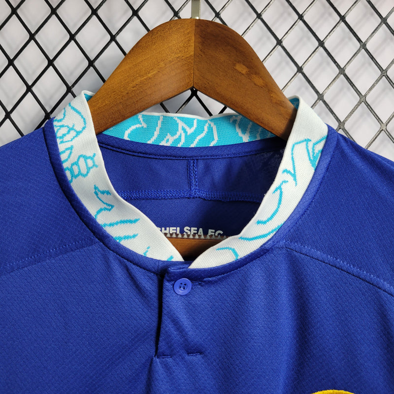 Camisa Oficial do Chelsea 22/23 - Manga Longa