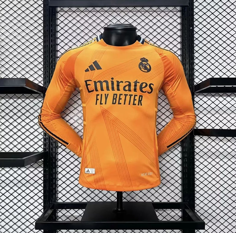 Camisa Oficial do Real Madrid 24/25 - Manga Longa
