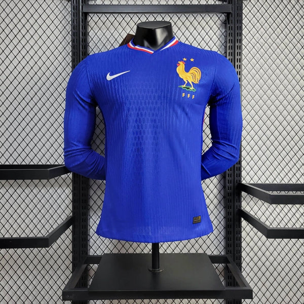 Camisa Oficial da França 24/25 - Manga Longa