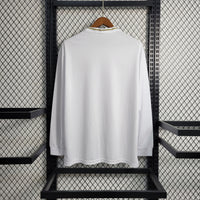 Camisa Retrô do Real Madrid 2019/2020 - Manga Longa