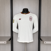 Camisa 2 Oficial da Espanha 26/27 Manga Longa - (+Pacth)