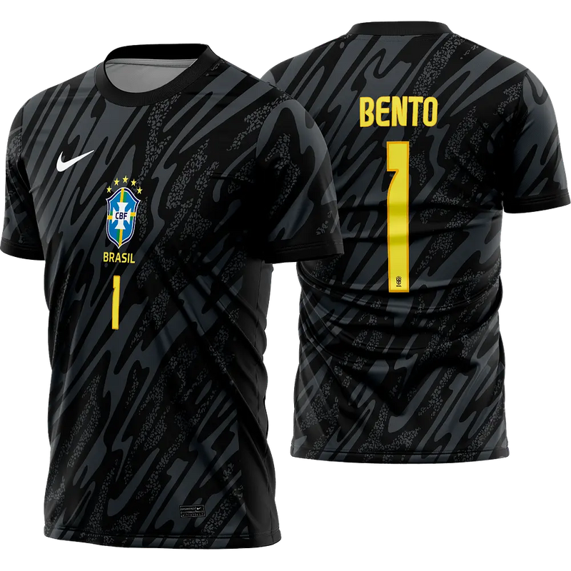 Camisa Oficial do Brasil 24/25 Versão Torcedor - Goleiro