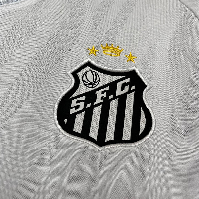 Camisa Feminina Oficial do Santos 25/26 - Baby Look