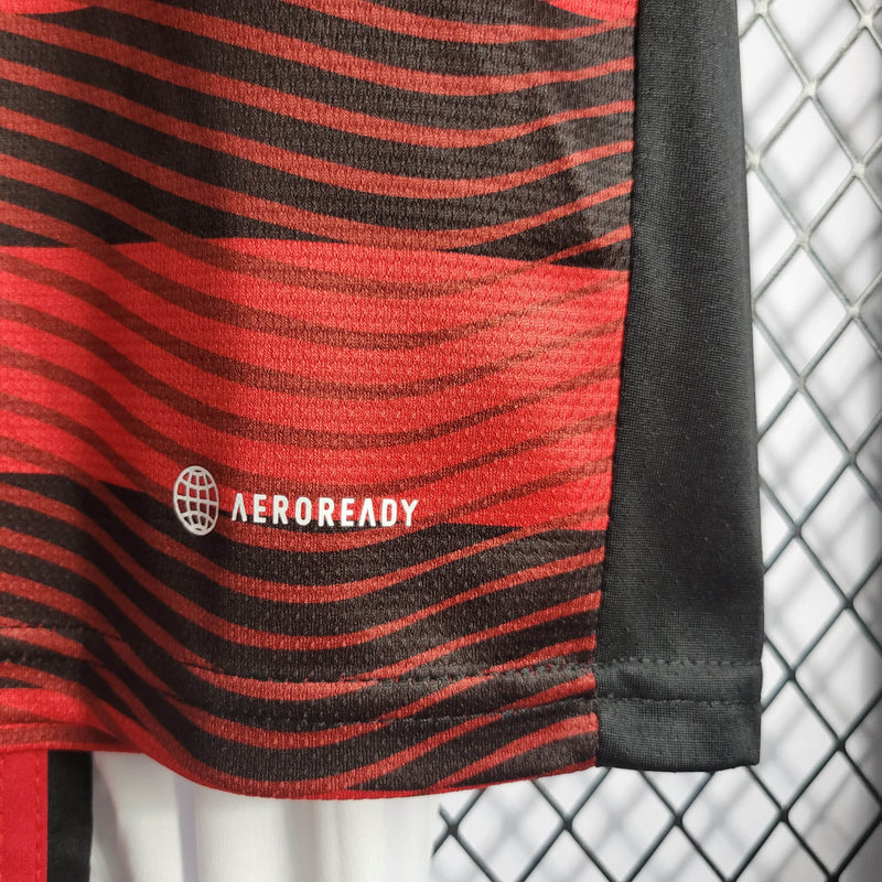 Conjunto Infantil Oficial do CR Flamengo 22/23 - Kids