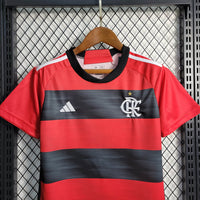Conjunto Infantil Oficial do CR Flamengo 23/24 - Kids