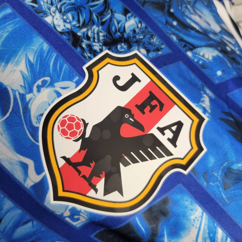 Camisa Oficial do Japão 24/25 Versão Jogador - Edição Dragon Ball