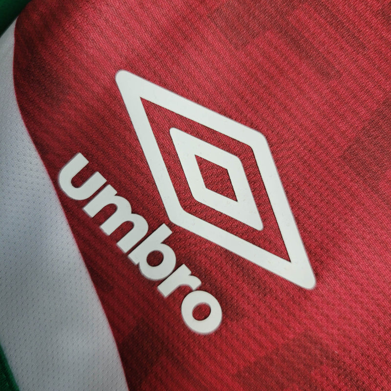 Camisa Feminina Oficial do Fluminense 23/24 Baby Look - Treino