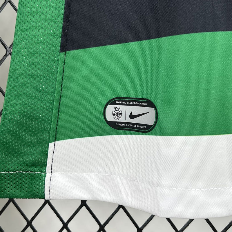 Camisa Feminina Oficial do Sporting 24/25 - Baby Look