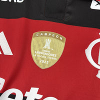 Camisa Oficial do CR Flamengo 26/27 - Completa com Patrocínios (+Pacths Libertadores Completos)