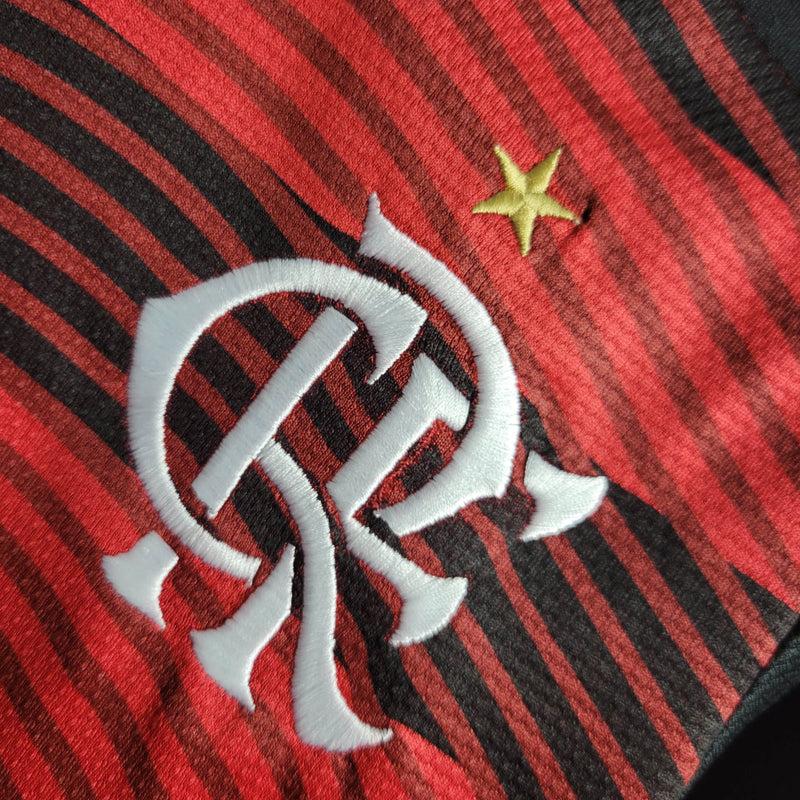 Conjunto Infantil Oficial do CR Flamengo 22/23 - Kids
