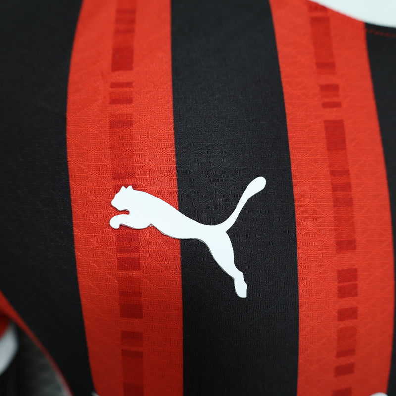 Camisa Oficial do Milan 24/25 - Versão Jogador