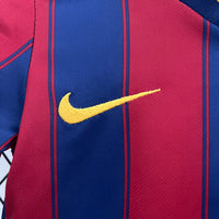 Conjunto Retrô Infantil Oficial do Barcelona 2009/2010 - Kids