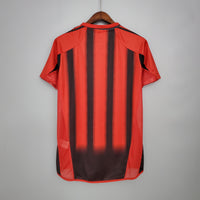 Camisa Retrô do Milan 2004/2005