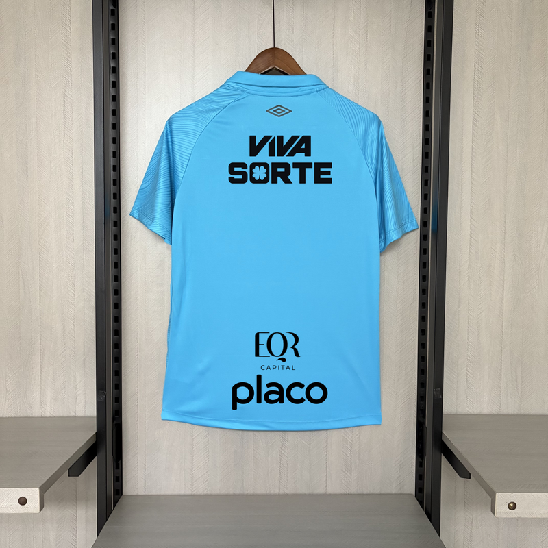 Camisa Oficial do Santo 25/26 Versão Torcedor - Completa com Patrocínios