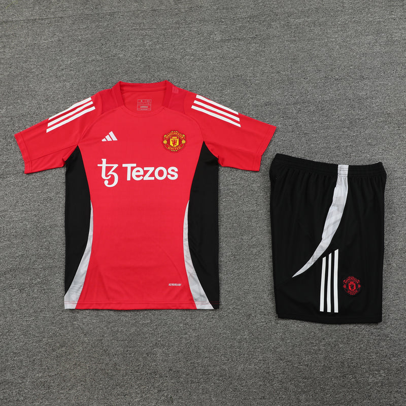 Kit Oficial do Manchester United 24/25 - Treino