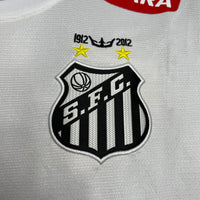 Camisa Retrô do Santos 2011/2012 Versão Retrô - Completa com Patrocínios