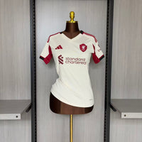 Camisa Feminina Oficial do Liverpool 25/26 - Baby Look