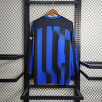 Camisa Oficial da Inter de Milão 23/24 - Manga Longa